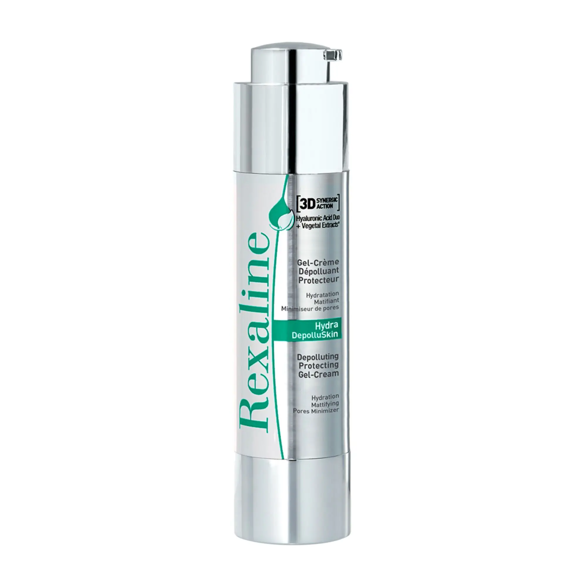 Rexaline - Hydra-DepolluSkin Gel-Crème Dépolluant Protecteur 50ml - Detox et peau parfaite