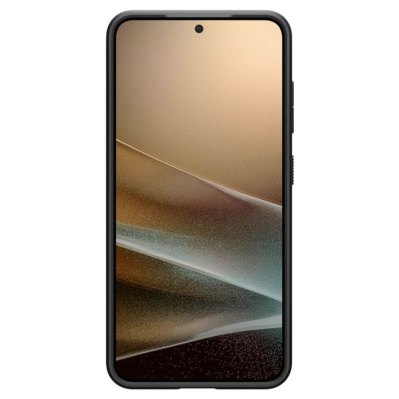 Samsung Galaxy S25 Liquid Air Case Gummi Hülle (ACS09000) - Schwarz (Matt)