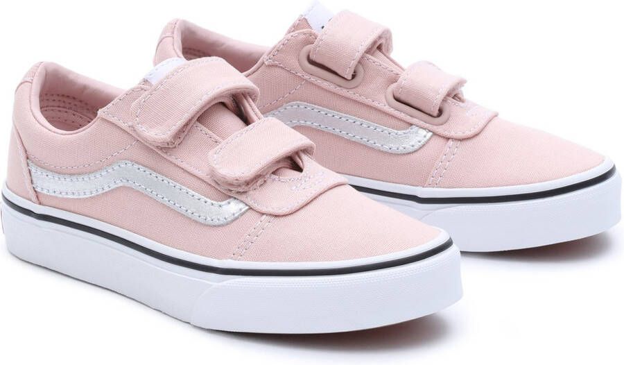 Vans Ward sneakers roze metallic Meisjes Canvas Meerkleurig 35