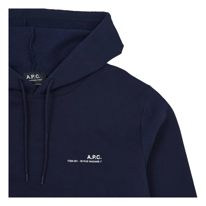 A.P.C. Hoodie | Bleu marine