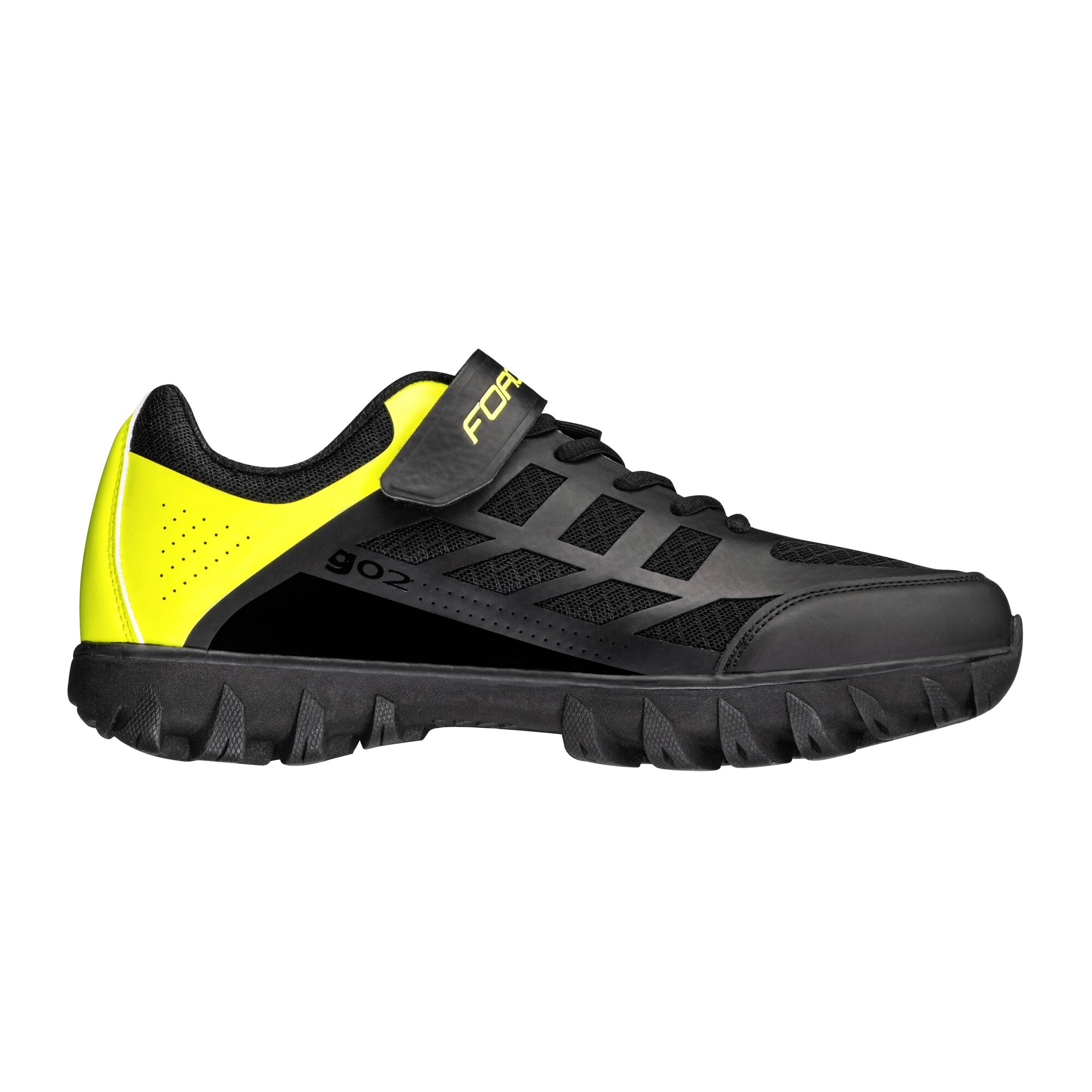 Force GO2 MTB Cykelsko Sort/Neon