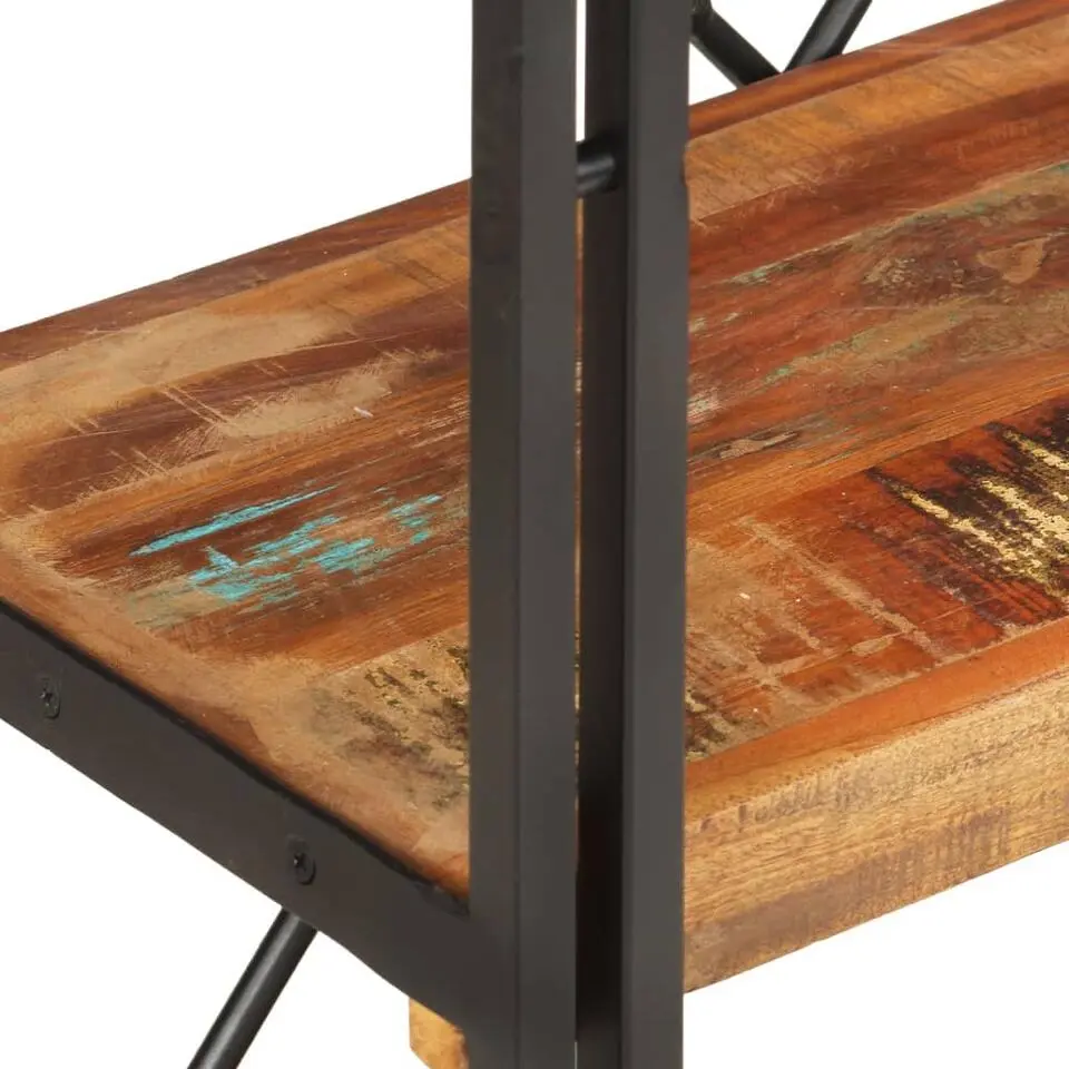 vidaXL - Boekenkast met 3 schappen - Multikleur - Hout - 60 x 30 x 80 cm