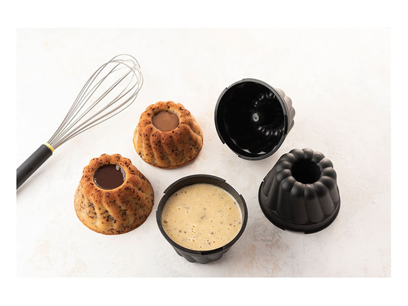 Moule à kouglof Exoglass® - Ø 9,5 cm - Matfer