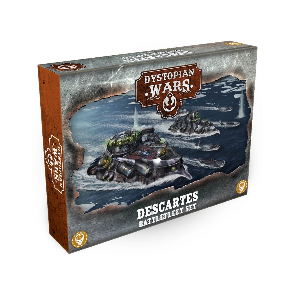 Dystopian Wars: Descartes Battlefleet Set