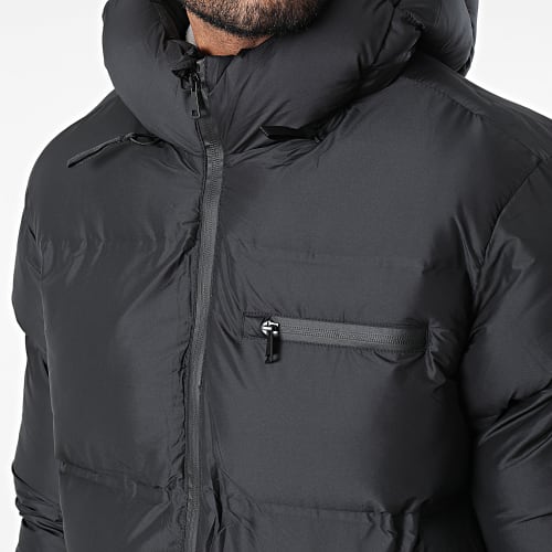 Doudoune Capuche Noir
