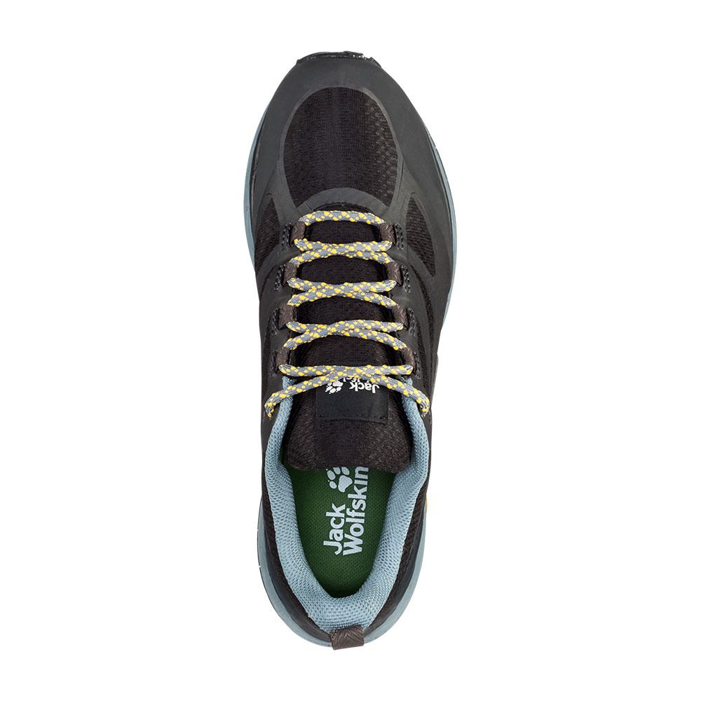 Jack Wolfskin TERRAVENTURE TEXAPORE LOW - Chaussures de randonné Homme phantom/grey