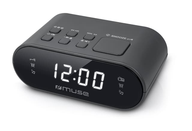 M-10CR Clockradio FM Sort