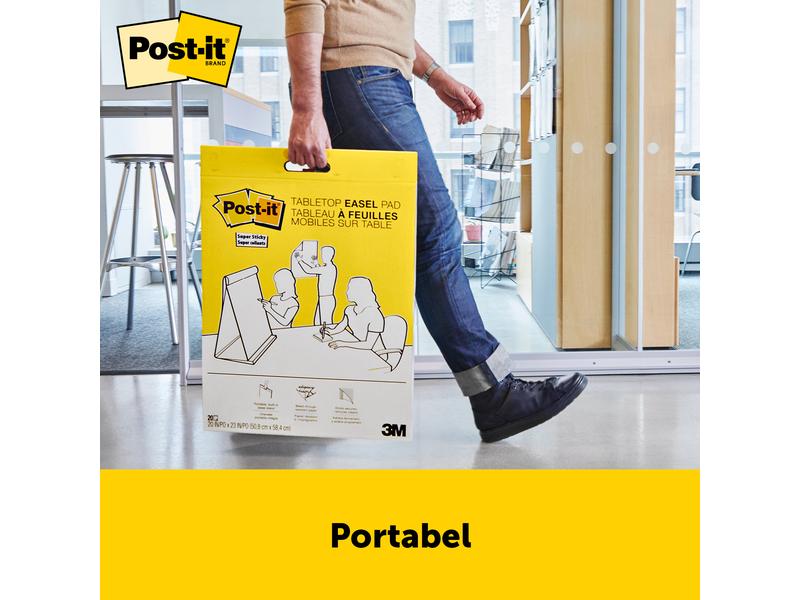 Post-it Flipchart Post-It Table Top Charts 50.8 x 58.4 cm 2 Block zu 20 Blatt (50.8 x 58.4 cm)
