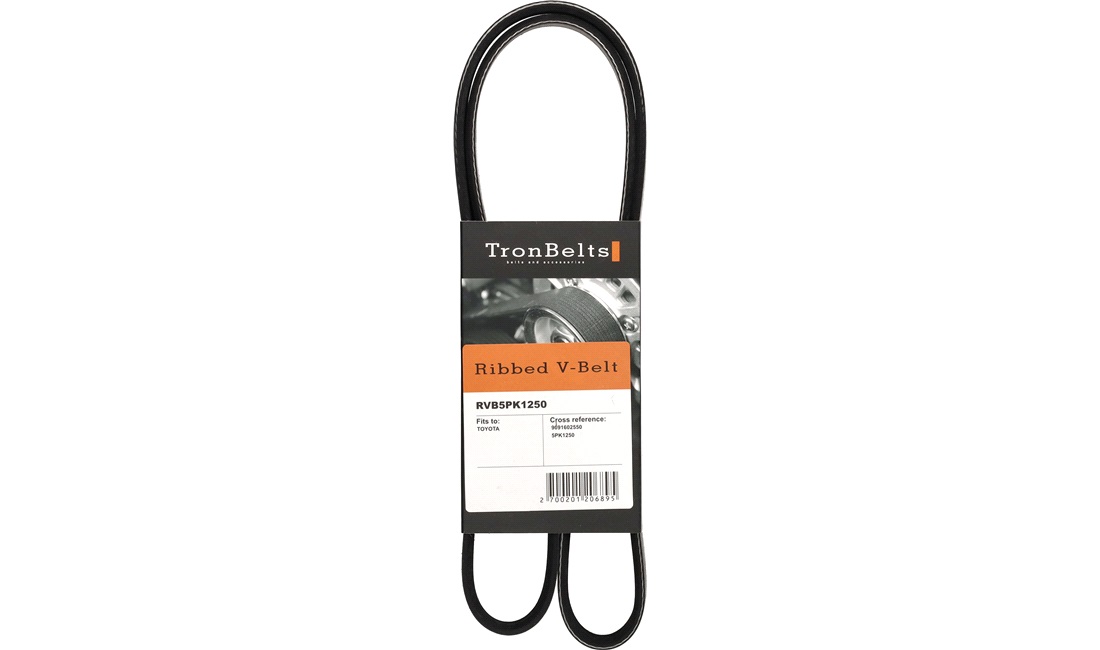 Multi v-rem 5 pk x 1250 mm