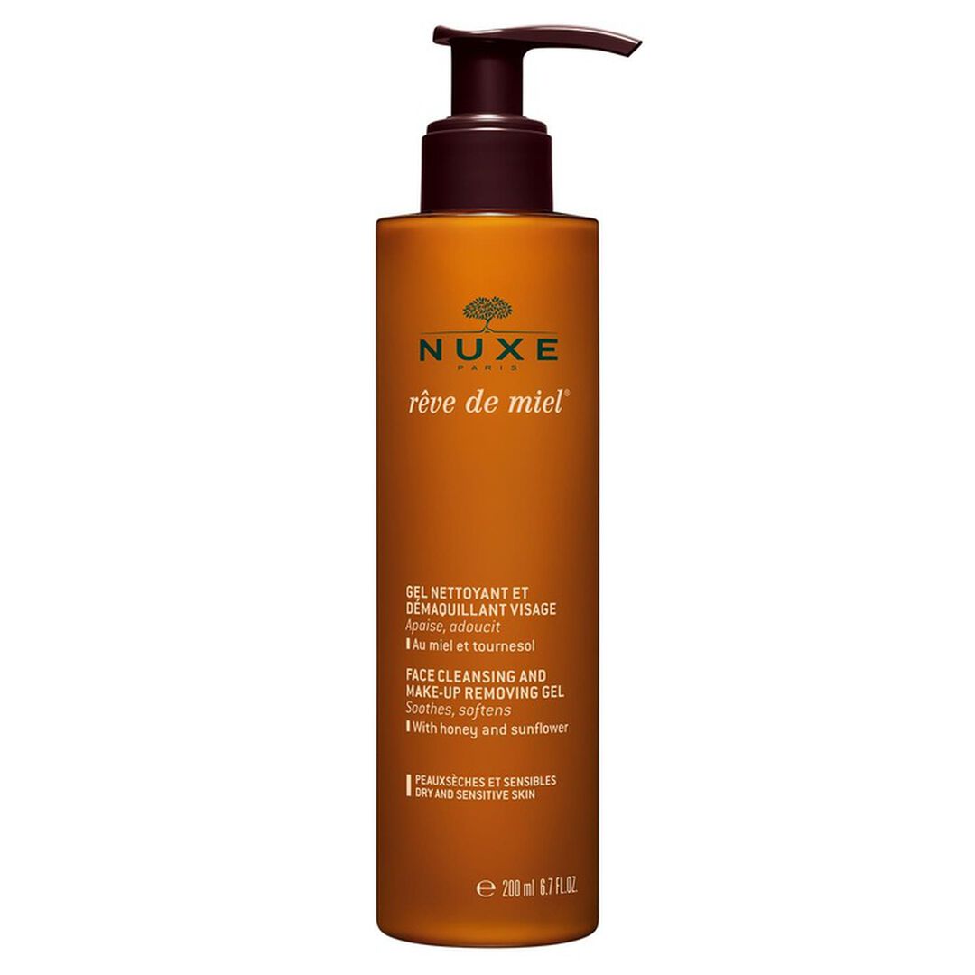 NUXE  Rêve de Miel Gel de Limpeza e Desmaquilhante de Rosto - 200ml