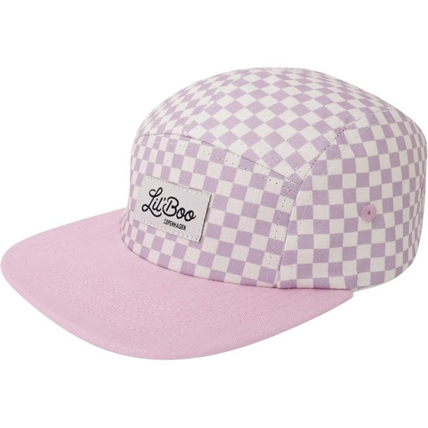 Køb Lil' Boo Chess 5-Panel Cap Purple/Pink/Cream