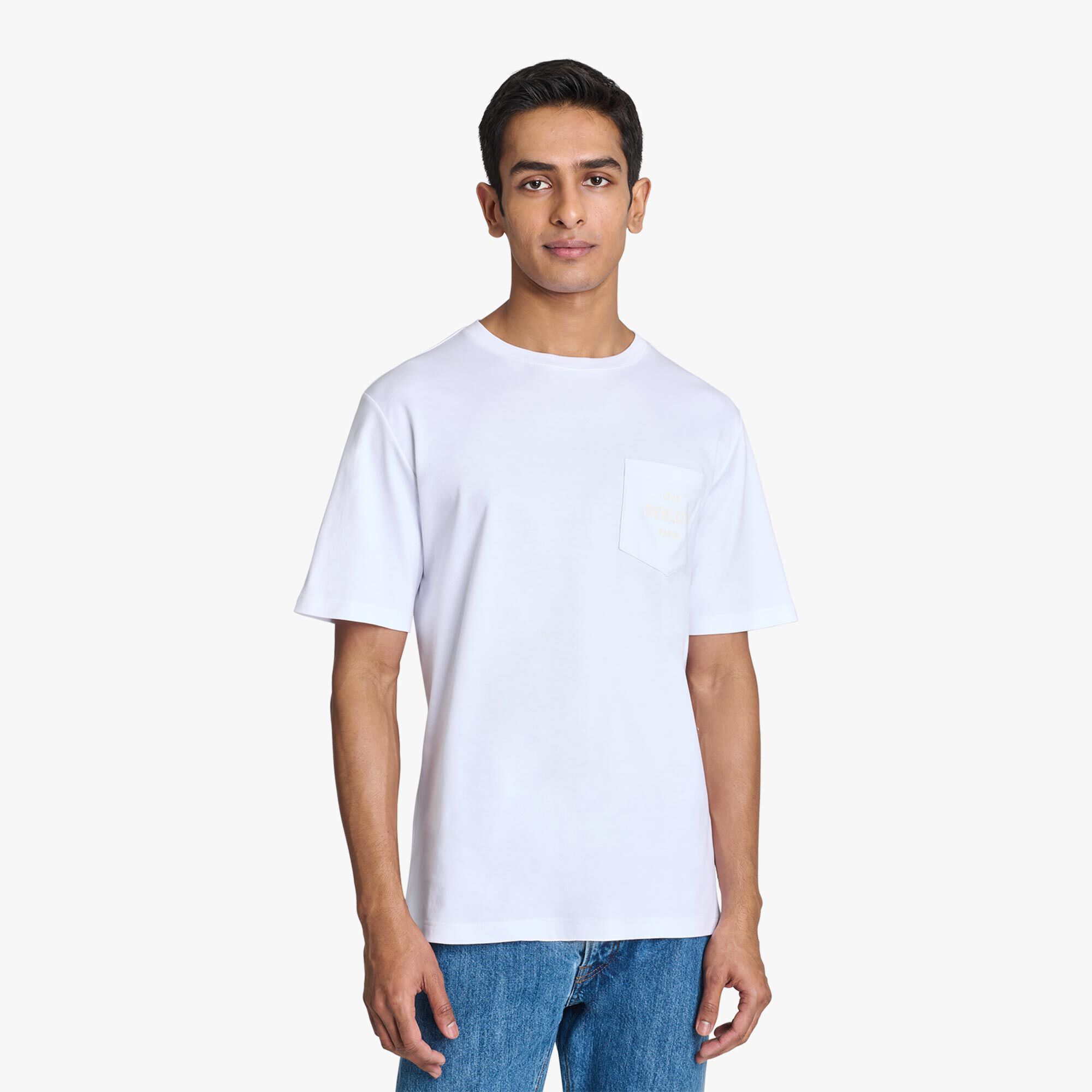T-Shirt Avec Logo Sur La Poche