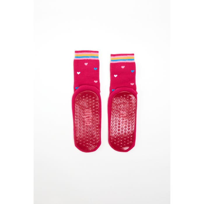 inSua-Kids home socks regenboog antislip - Insua