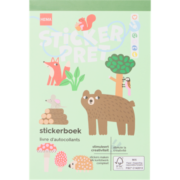 HEMA Stickerpret Stickerboek