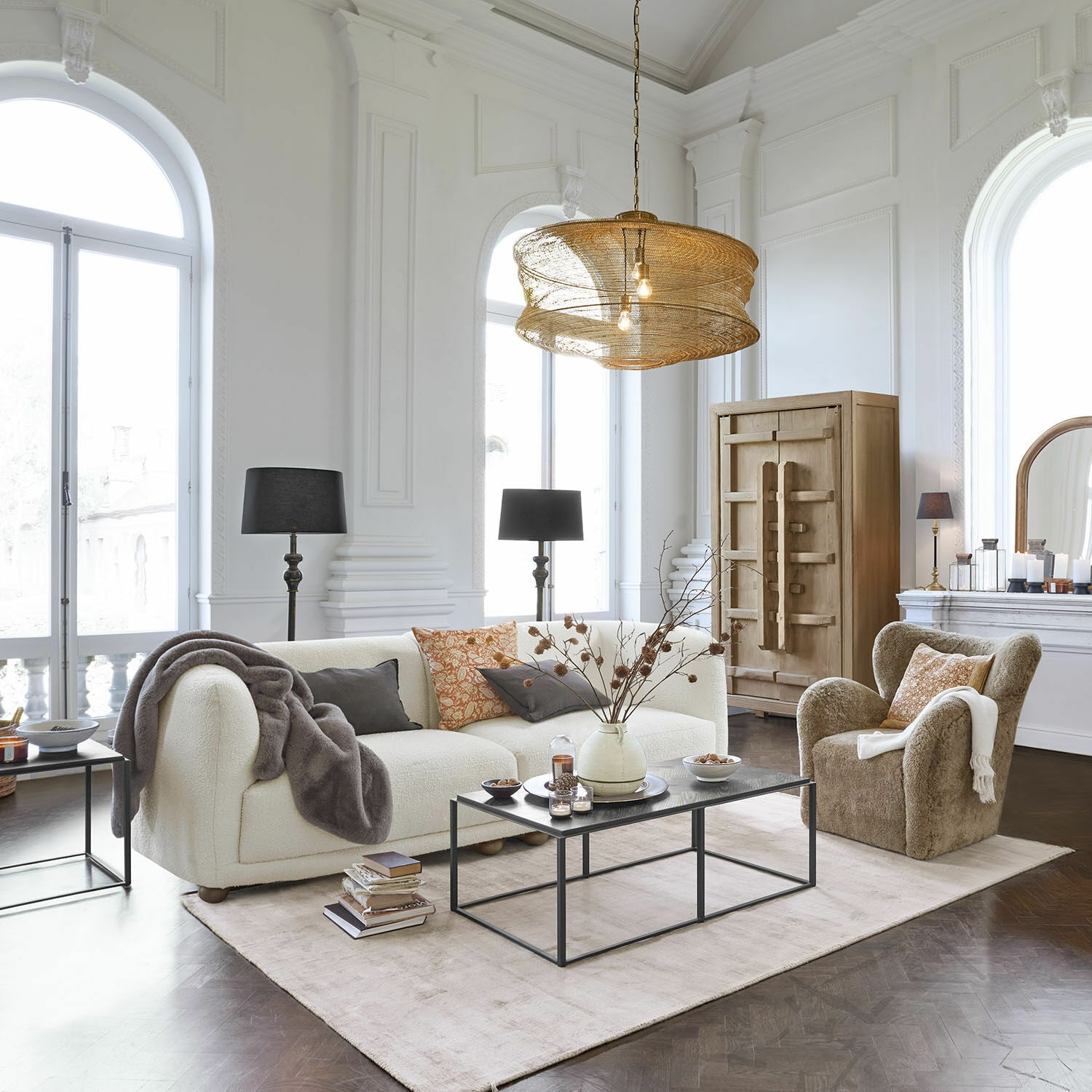 Sofa Scintillique creme