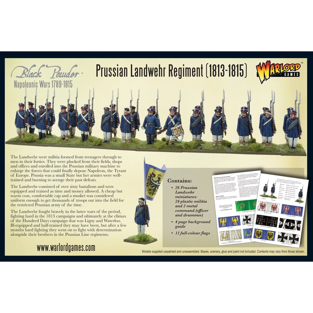 Prussian Landwehr regiment 1813-1815