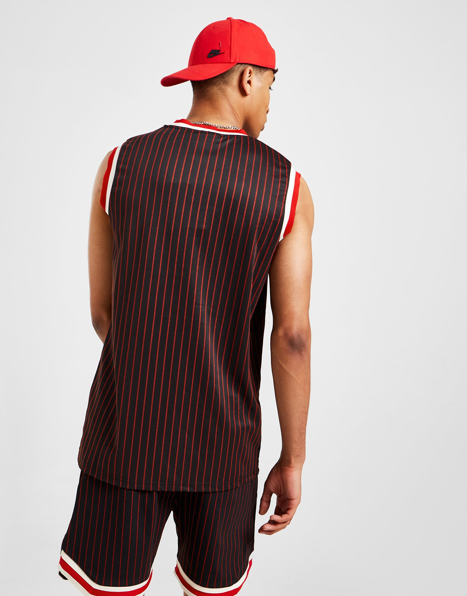 SikSilk Débardeur Basketball Rétro Classique Homme