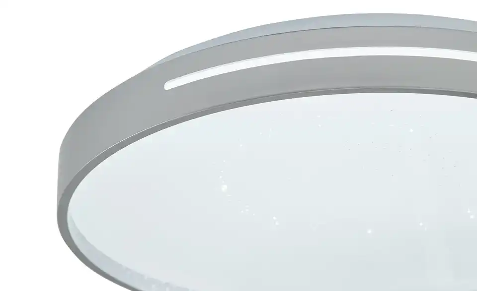 KHG LED-Deckenleuchte, 1-flammig, silberfarben
