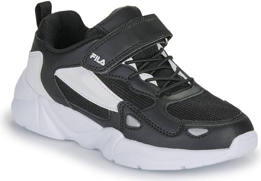Fila Kinder Running Low Sneaker Ventosa Klettverschluss Kids FFK0121 Black-White