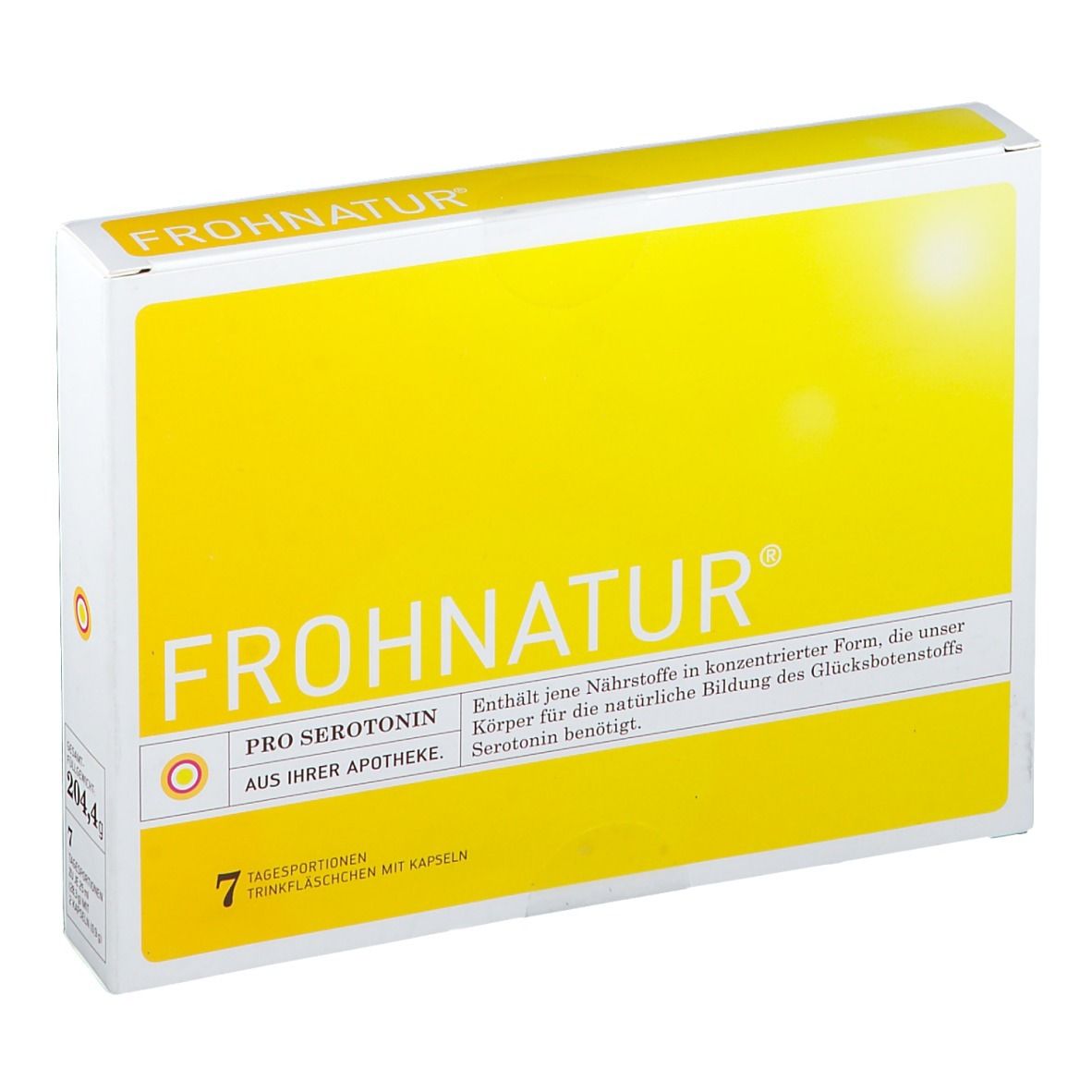FROHNATUR Mood Tonic Trinkfläschchen mit Kapseln