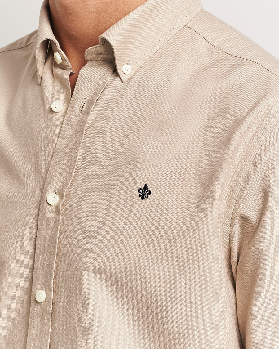 Morris Douglas Oxford Shirt Khaki