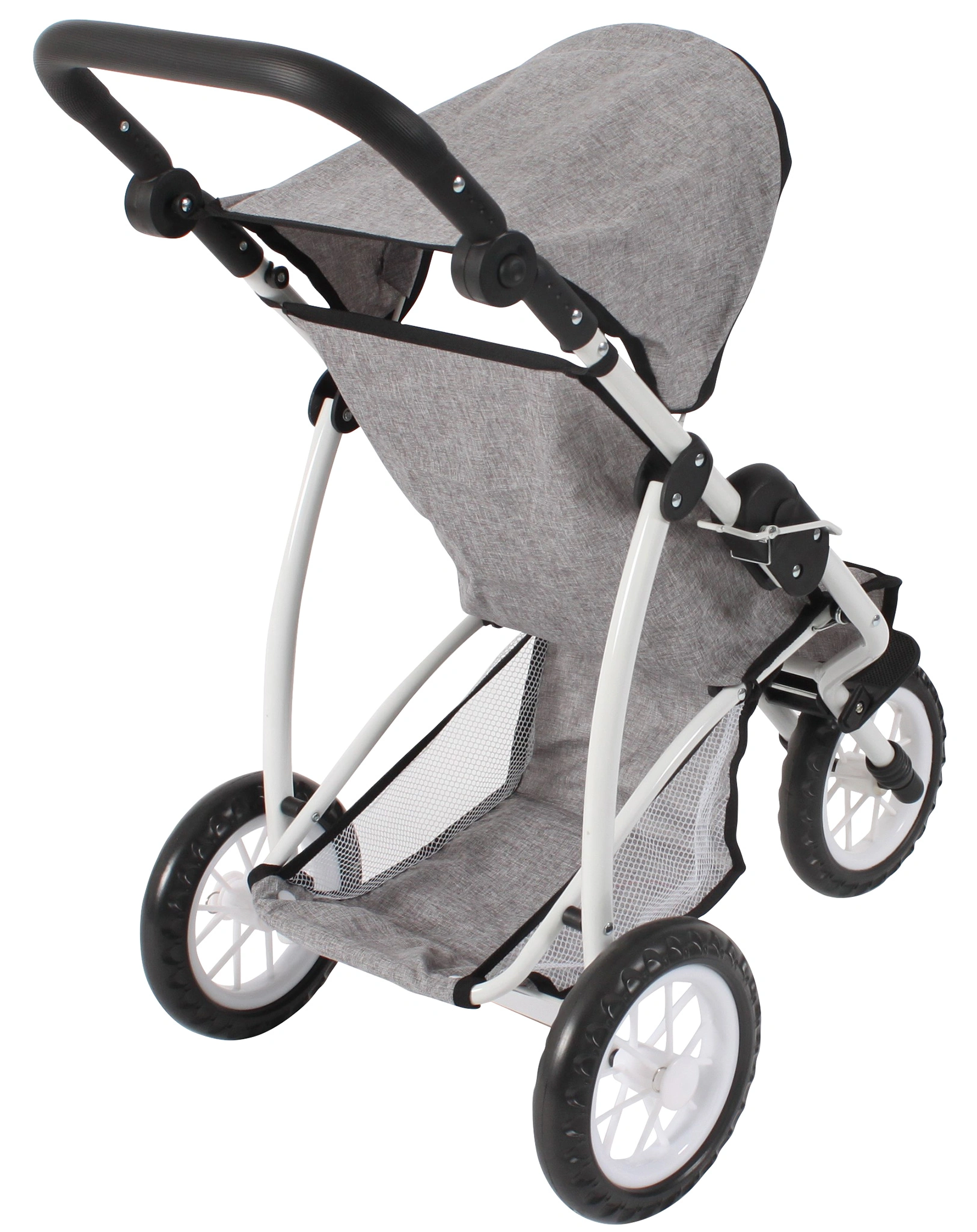Puppenbuggy LEON in grau melange
