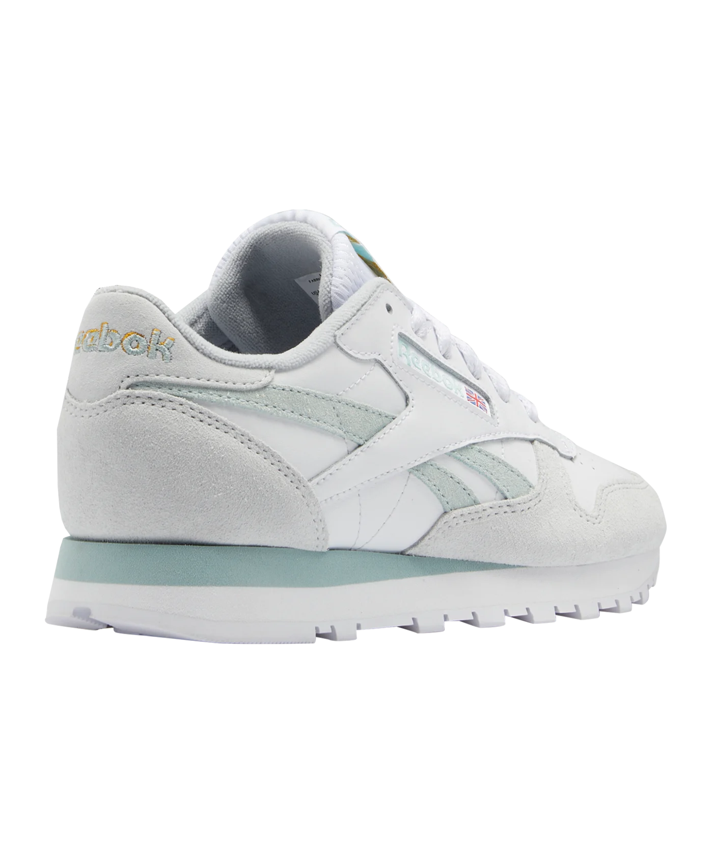Reebok Classic Leather Damen Weiss Grau
