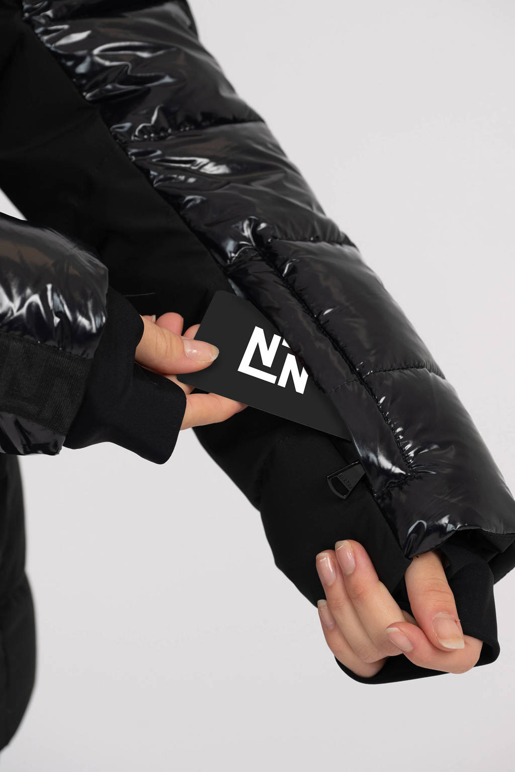 NIK&NIK ski-jack Olsen zwart