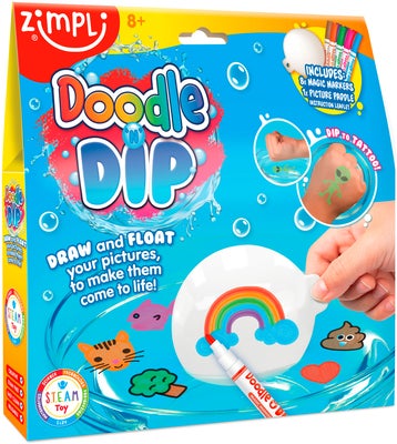 Zimpli Kids Kids Doodle 'N'Dip Tatoveringssett