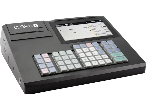 Olympia kasseapparat K200 inkl. printer BEMÆRK