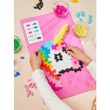 Plus-Plus Enhjørning Puzzle by Number