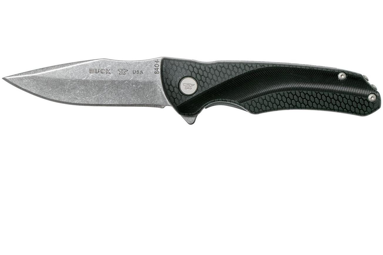 Buck Sprint Select 840BKS Zwart, zakmes