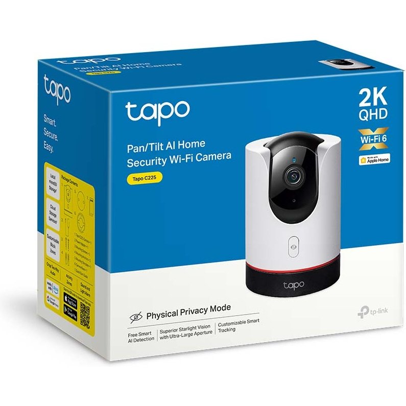 TP-Link Tapo C225 Tower Caméra de sécurité IP Intérieure 2560 x 1440 pixels Bureau