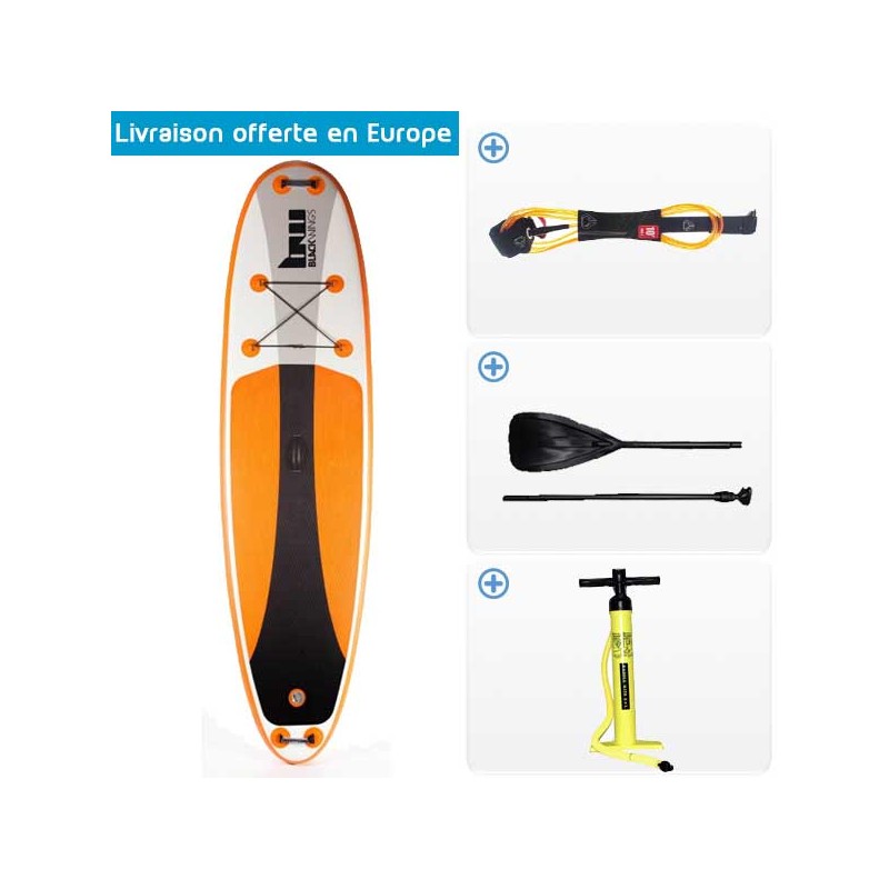 SUP Gonflable Blackwings Complet 10'6