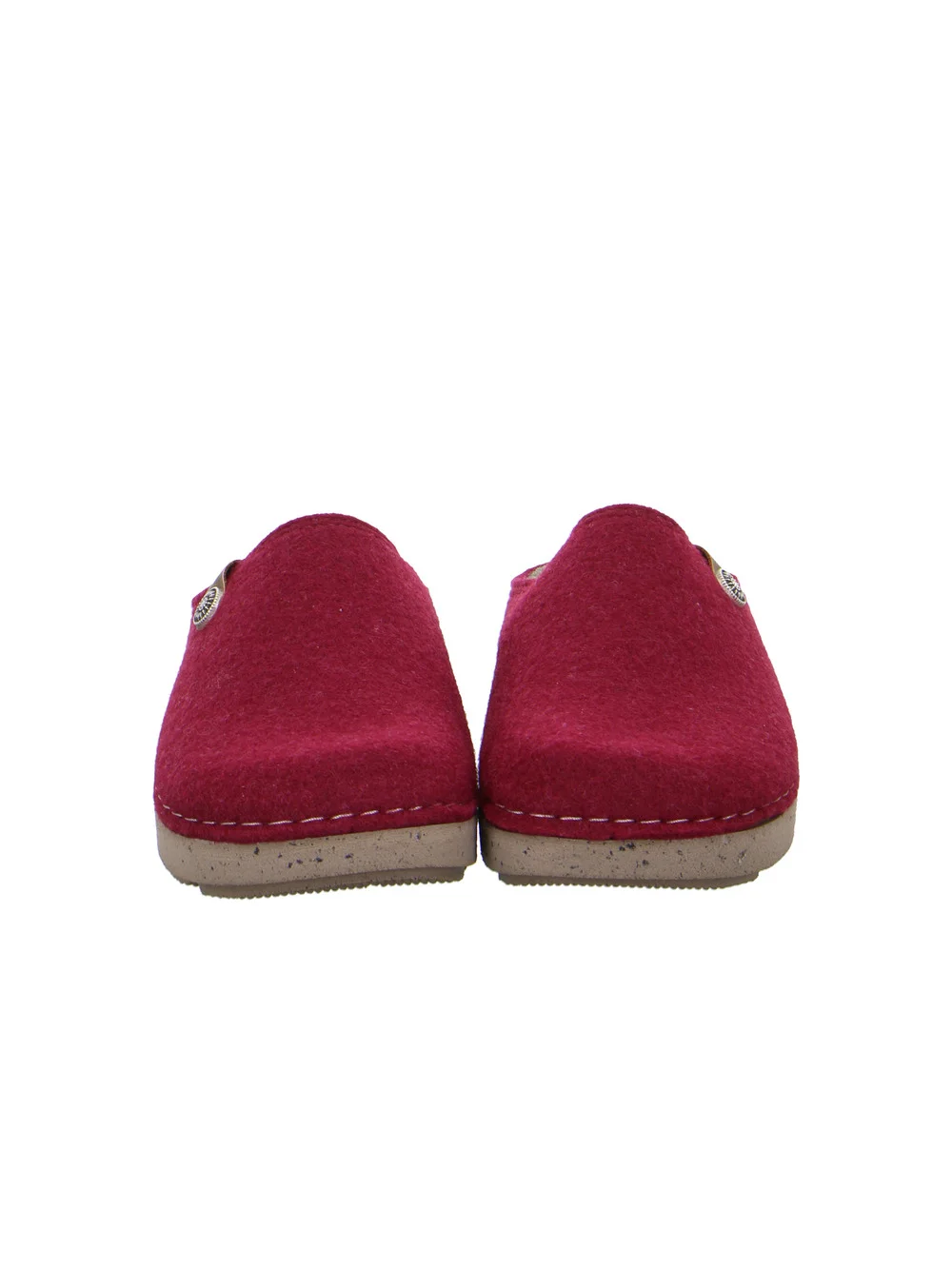 Hausschuh Cosy rot