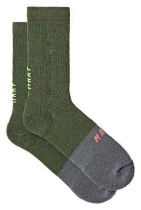 Chaussettes Maap Division Merino Vert