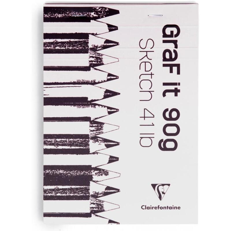 GraF'it bloc agrafé 80F A5 90g - Aléatoire
