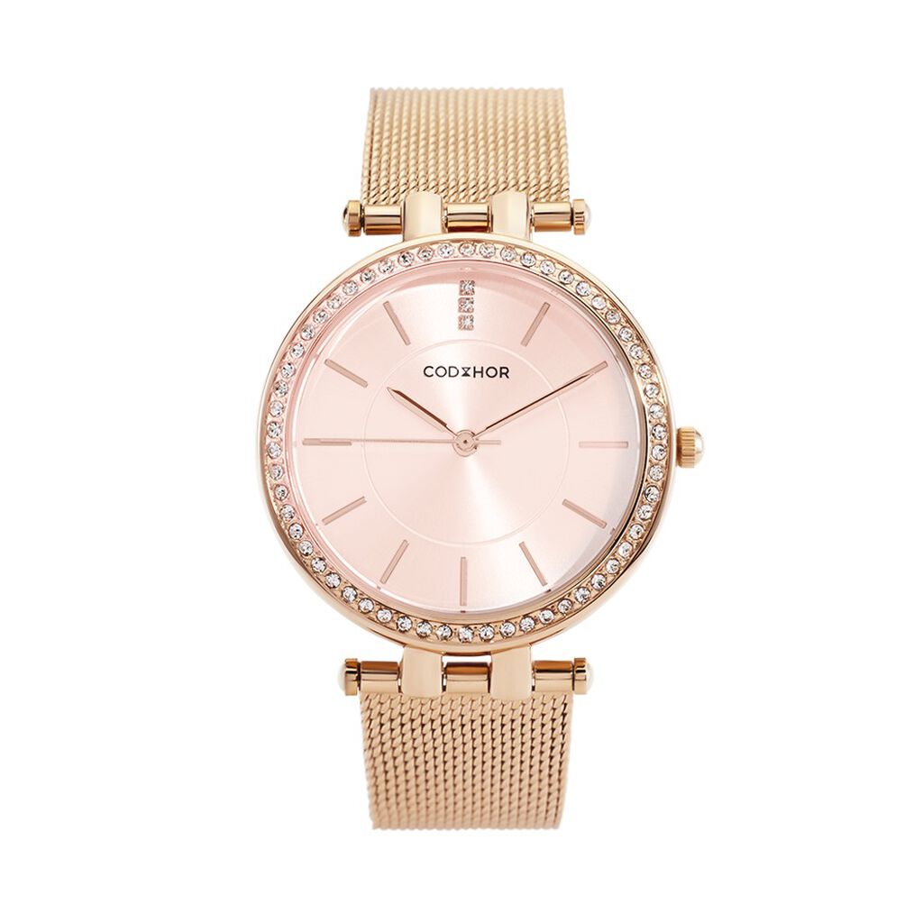 Montre Codhor Celinia Doré Rose