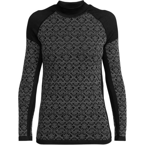 T-shirt thermique ROXY SEAMLESS TOP TRUE BLACK