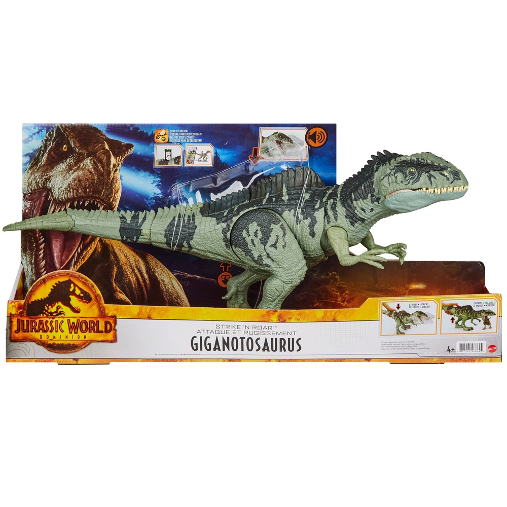Jurassic World Dominion Strike 'N' Roar Giganotosaurus