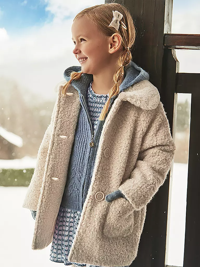 MAYORAL Mädchen Mantel beige