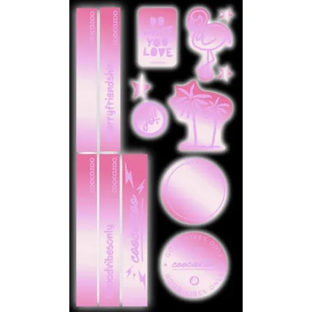 Coocazoo Reflektierendes Sticker-Set 