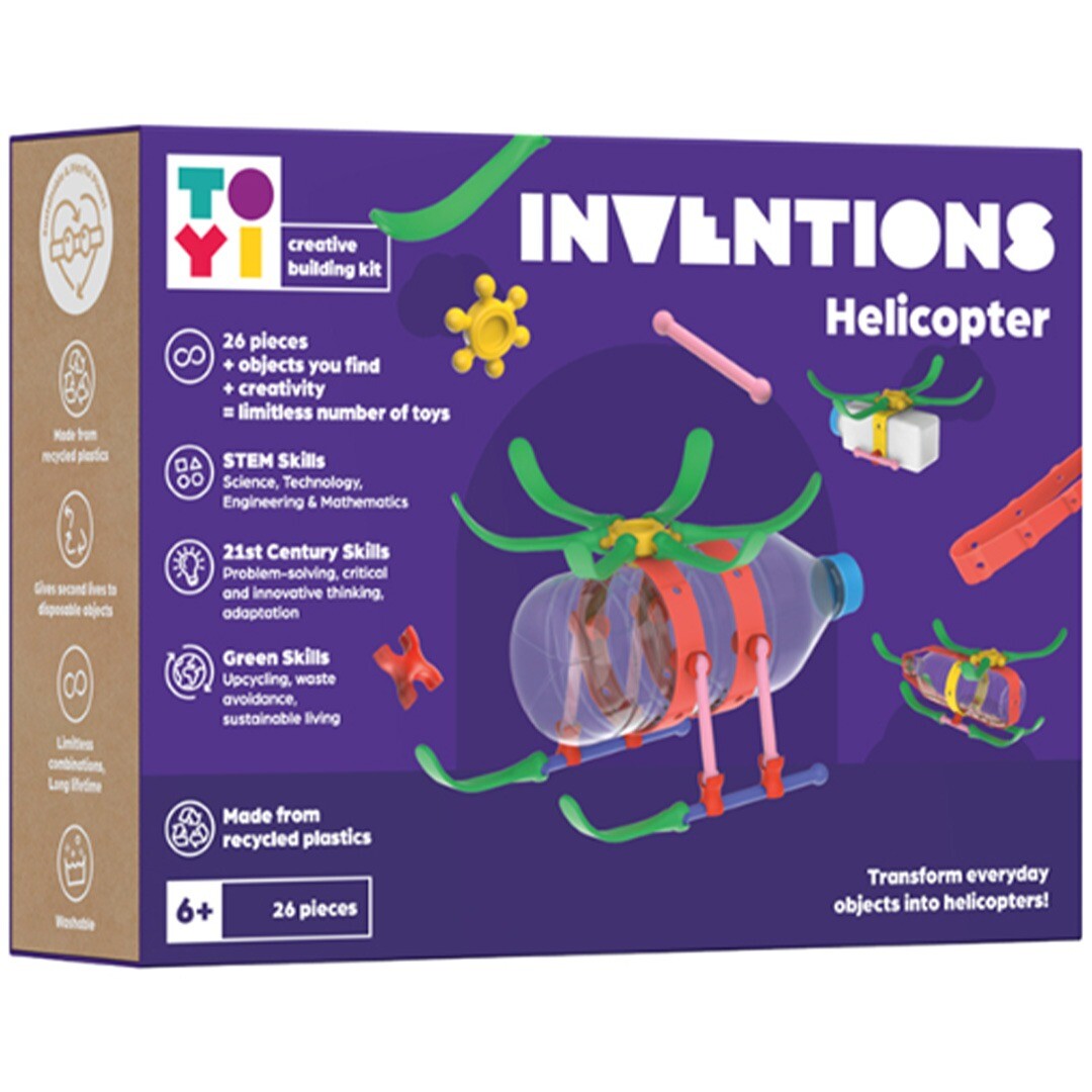 Toyi inventions bouwpakket helicopter