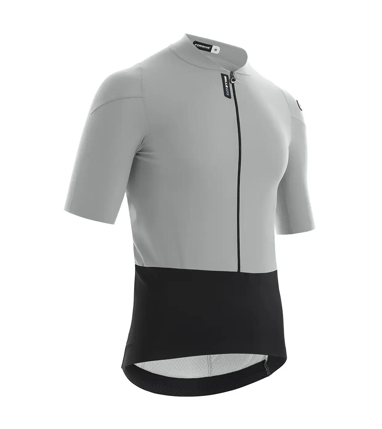 Assos MILLE GTS C2 Fietsshirt Korte Mouwen Grijs Heren