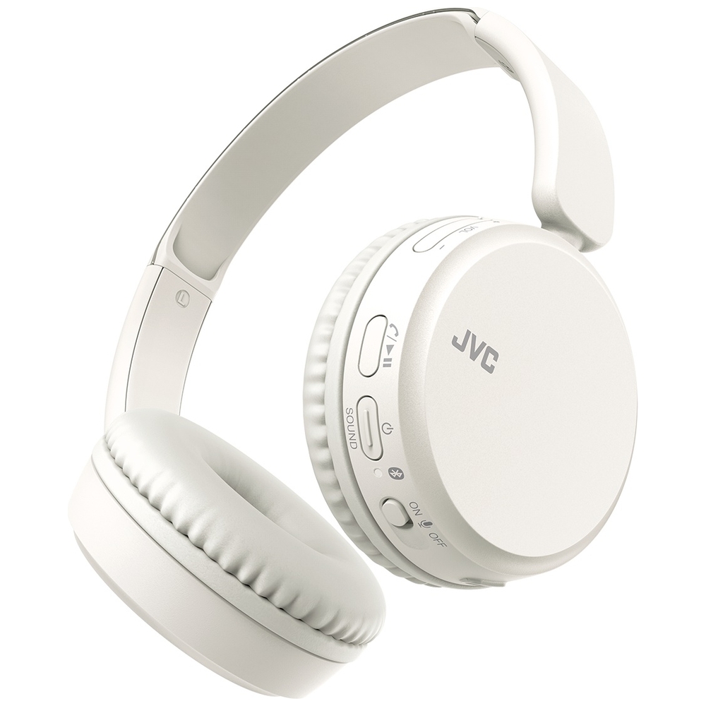 JVC Kabellose Bluetooth-On-Ear-Kopfhörer Weiß