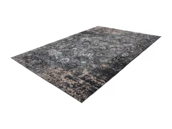 Tapis 230x160cm, design G708A coloris bleu pétrole - Confort et élégance pour votre intérieur