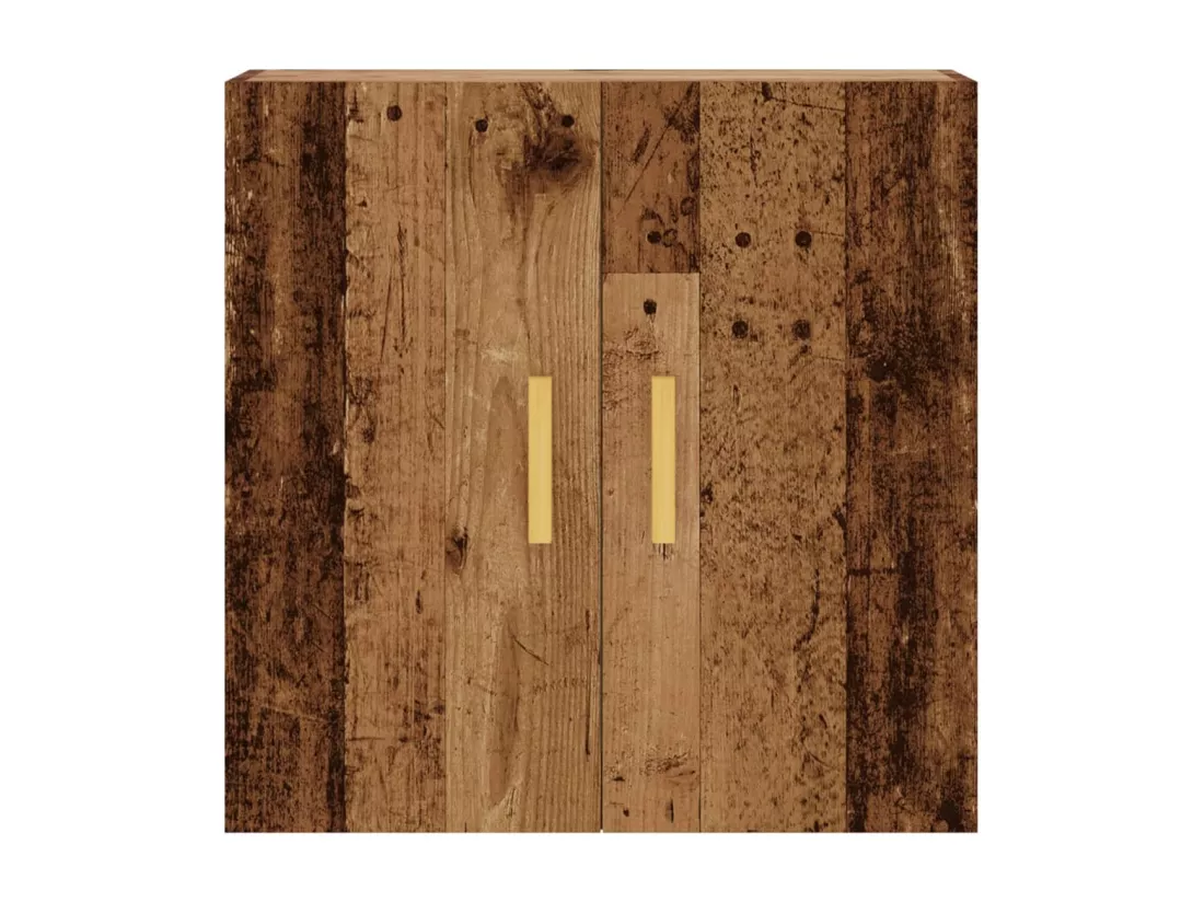 Armoire murale vieux bois 60x31x60 cm bois d'ingénierie