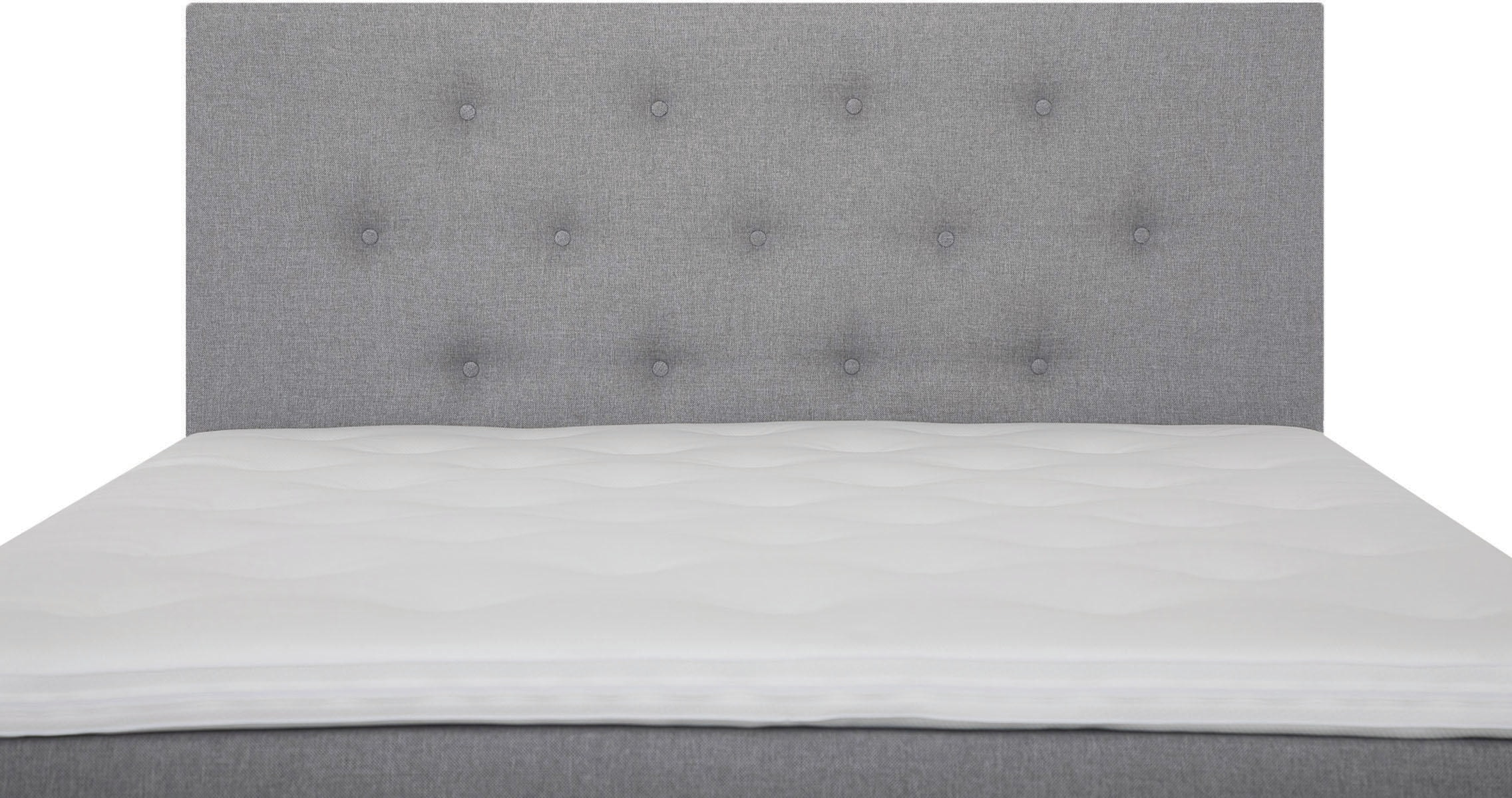 PLACES OF STYLE Boxspringbett »Nordica« inkl. Topper,  auch in Überlänge 200/220 cm