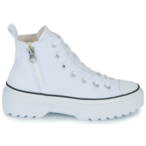 Converse - CHUCK TAYLOR ALL STAR LUGGED LIFT PLATFORM CANVAS HI - Blanc