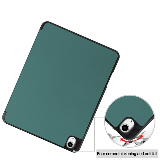 Til iPad Air 13 (2024) Etui Tre-fold Stativ Tablet Cover med Pen Holder